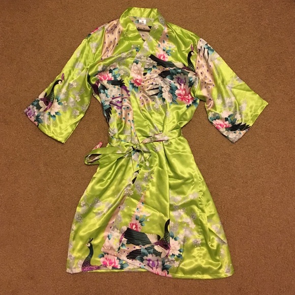 Other - Silk Kimono Robe (Size Medium)
